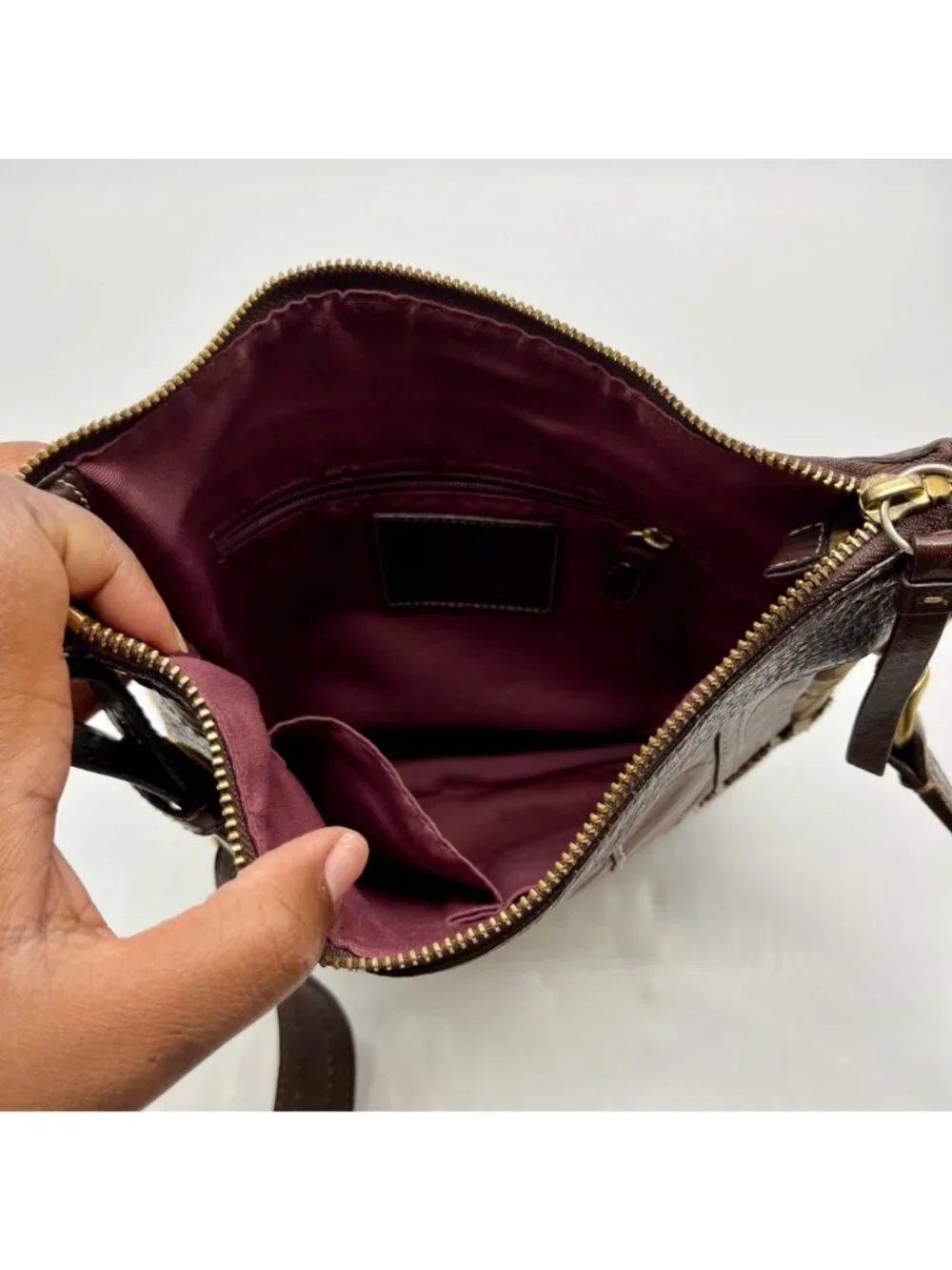 Coach Multi Colored Vintage Patchwork Crossbody Bag